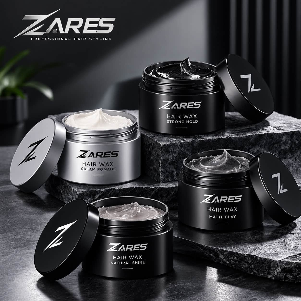 ZARES Sáp vuốt tóc Zares